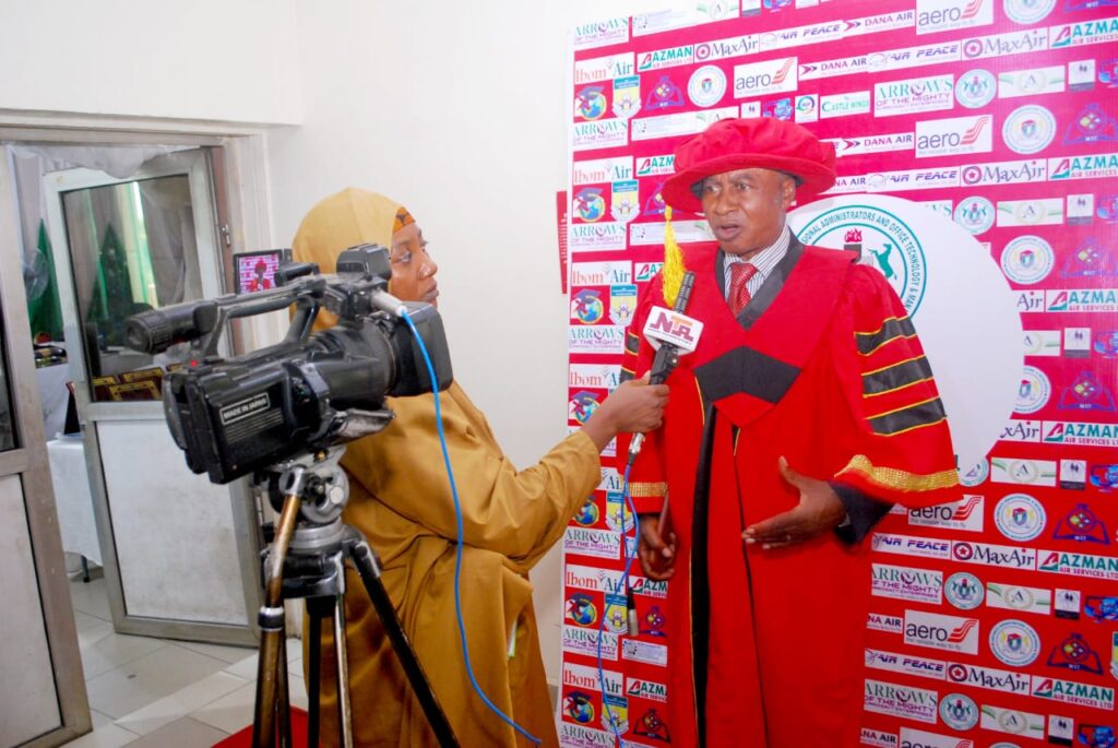 Prof. Charles Nwaekekaku FCPA Addresses New Professional Members at the 2024 National Induction Ceremony